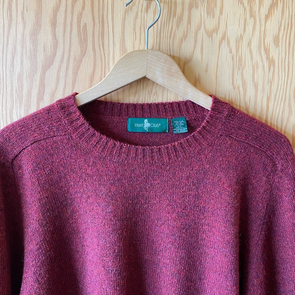 Men’s EUC Wool HUNT CLUB Sweater